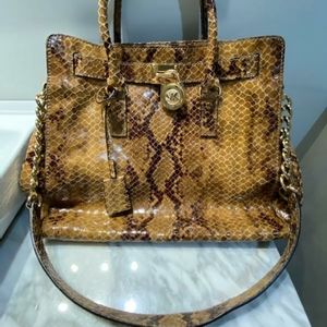 Mk brand shoulder tote